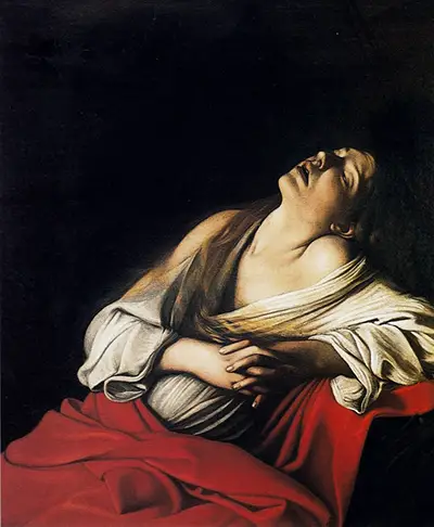 Caravaggio's The Magdalen in Ecstasy<